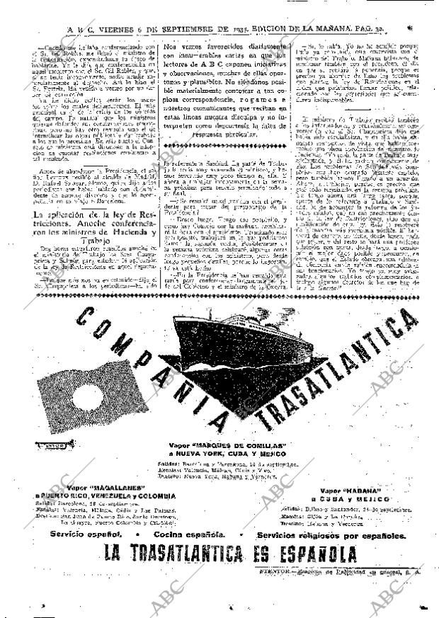ABC MADRID 06-09-1935 página 30