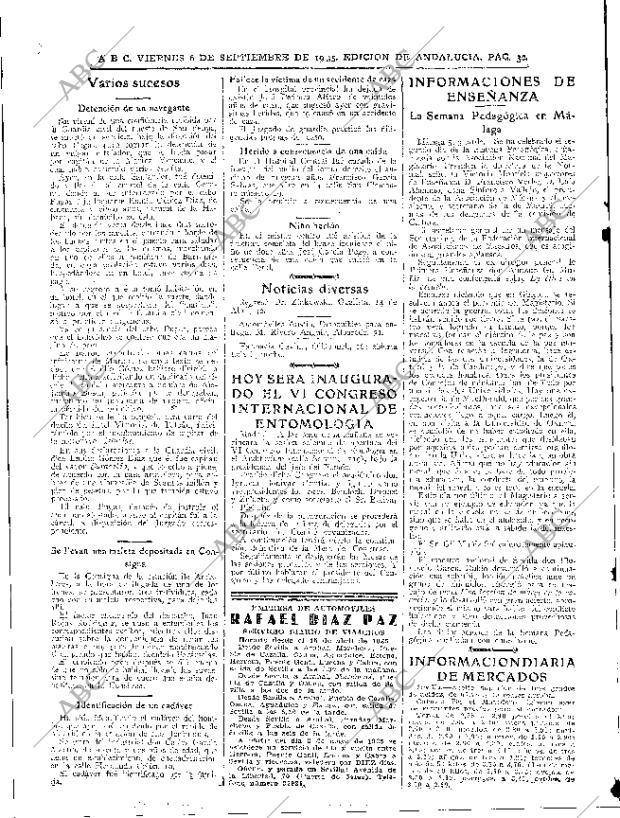 ABC SEVILLA 06-09-1935 página 30