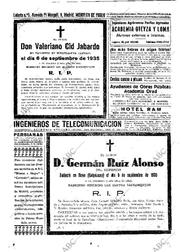 ABC MADRID 07-09-1935 página 52
