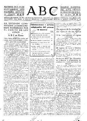 ABC MADRID 10-09-1935 página 15