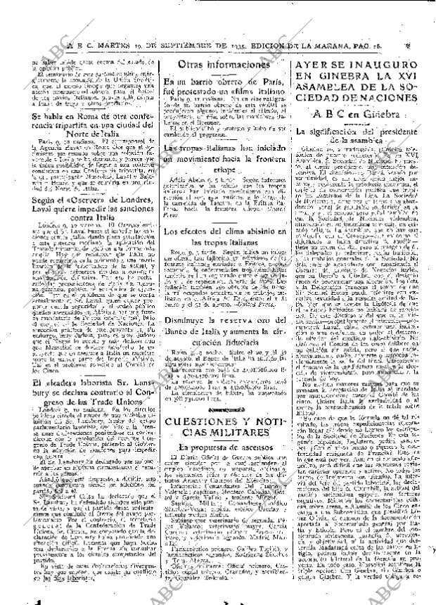 ABC MADRID 10-09-1935 página 18
