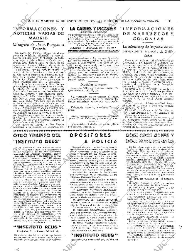 ABC MADRID 10-09-1935 página 26