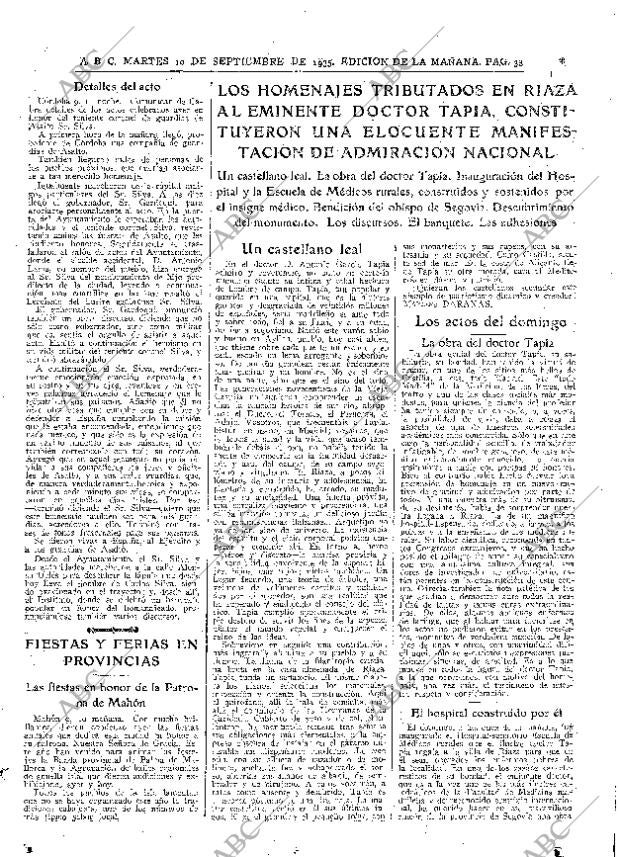 ABC MADRID 10-09-1935 página 33