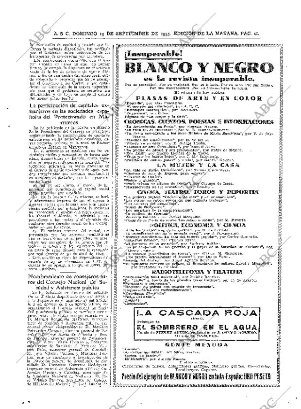ABC MADRID 15-09-1935 página 41