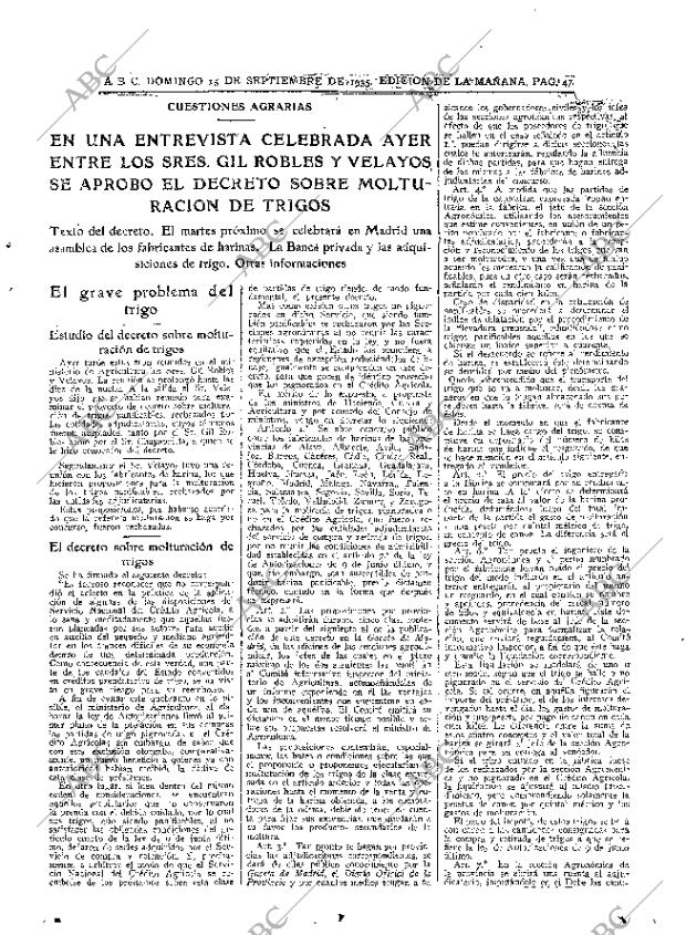 ABC MADRID 15-09-1935 página 47
