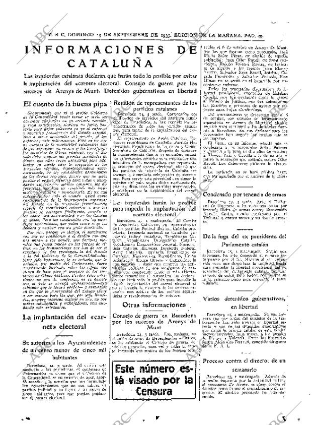 ABC MADRID 15-09-1935 página 49