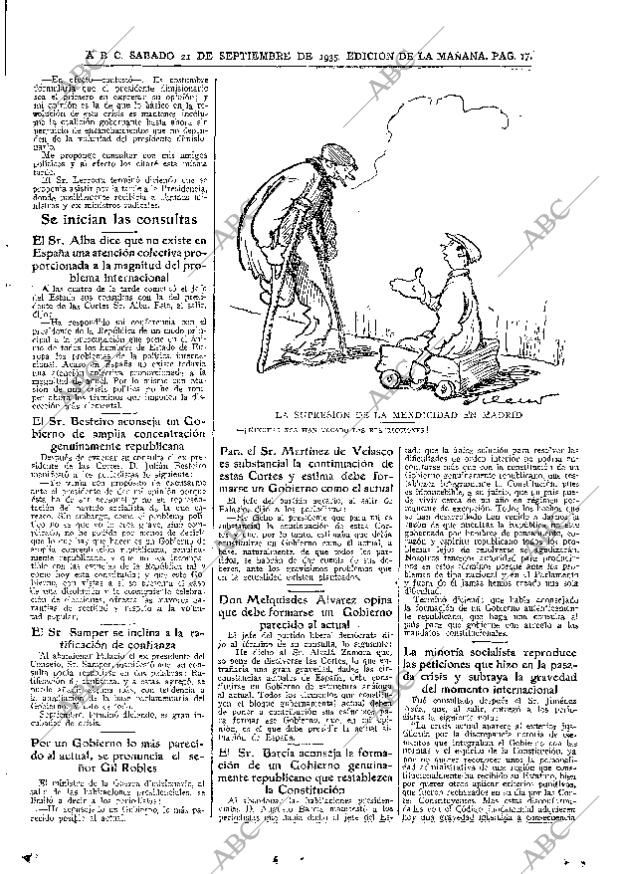 ABC MADRID 21-09-1935 página 17