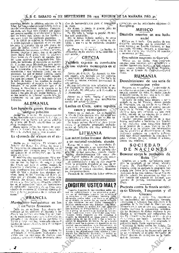 ABC MADRID 21-09-1935 página 32