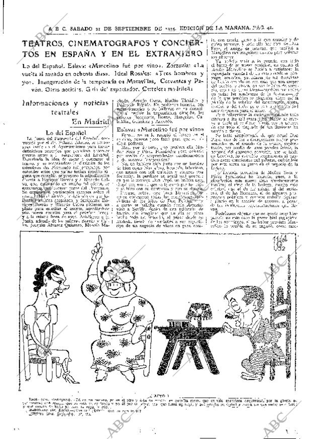 ABC MADRID 21-09-1935 página 41