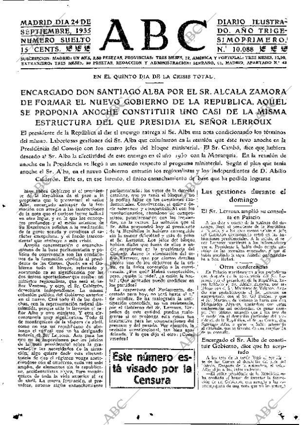 ABC MADRID 24-09-1935 página 15