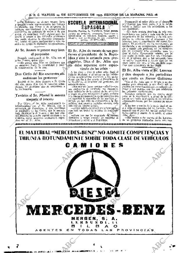 ABC MADRID 24-09-1935 página 18