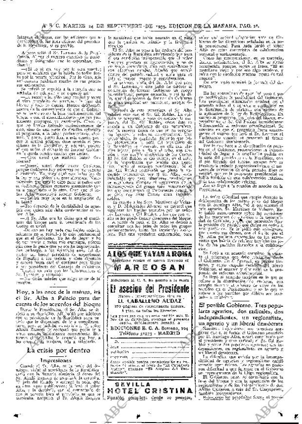 ABC MADRID 24-09-1935 página 21