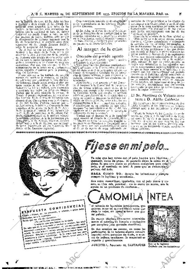 ABC MADRID 24-09-1935 página 22