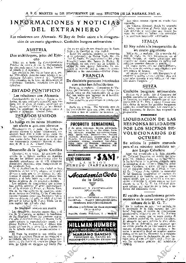 ABC MADRID 24-09-1935 página 41