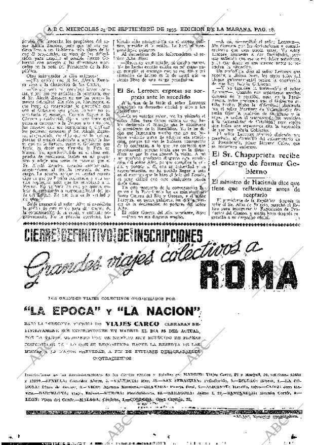 ABC MADRID 25-09-1935 página 18