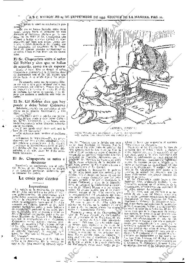 ABC MADRID 25-09-1935 página 21