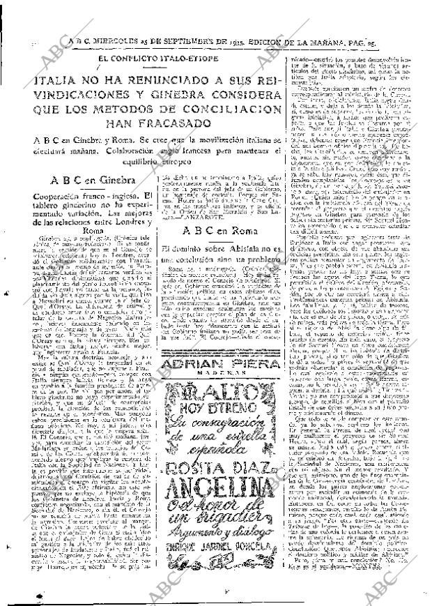 ABC MADRID 25-09-1935 página 25