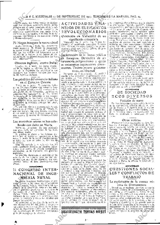 ABC MADRID 25-09-1935 página 29