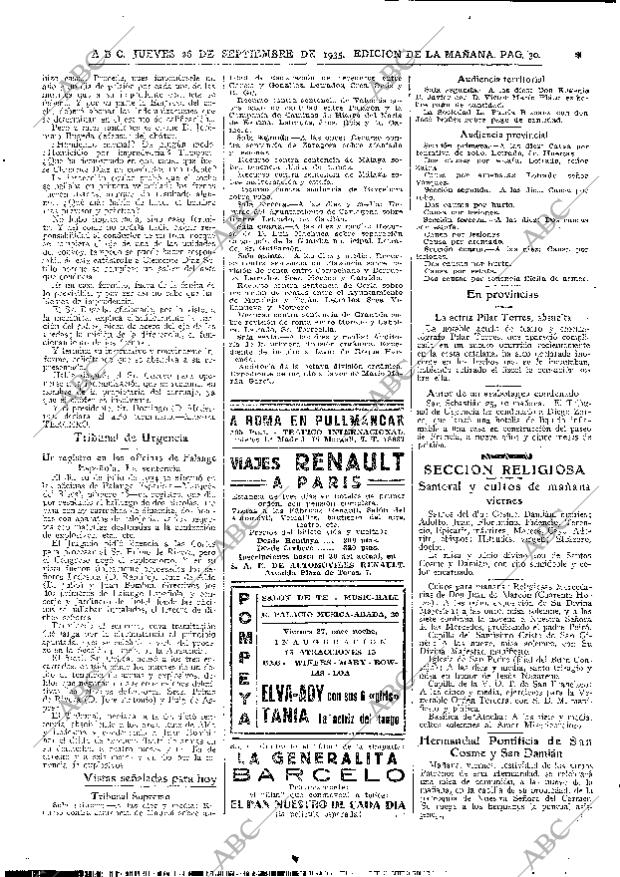 ABC MADRID 26-09-1935 página 30