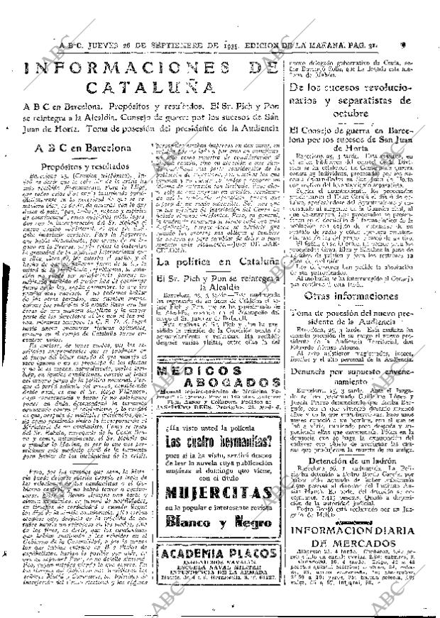 ABC MADRID 26-09-1935 página 31