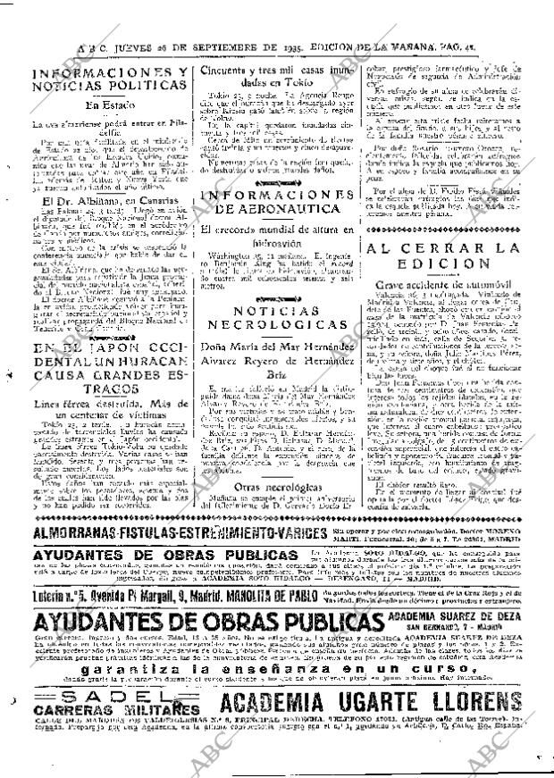 ABC MADRID 26-09-1935 página 41