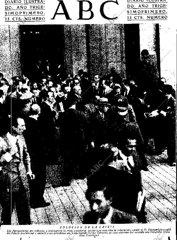 ABC SEVILLA 27-09-1935 página 1