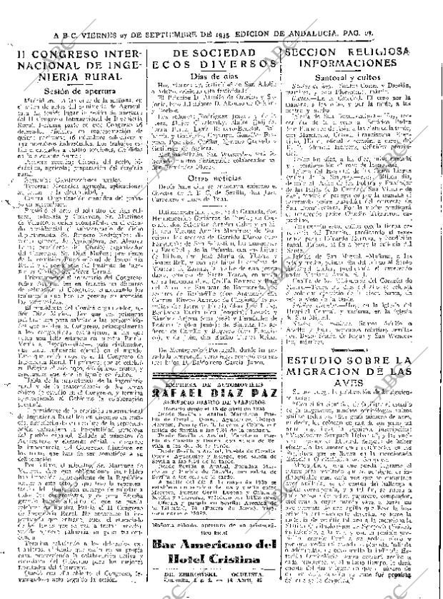 ABC SEVILLA 27-09-1935 página 27