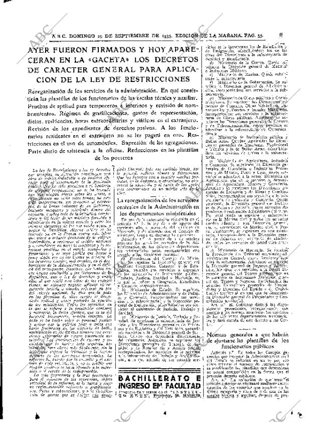 ABC MADRID 29-09-1935 página 35