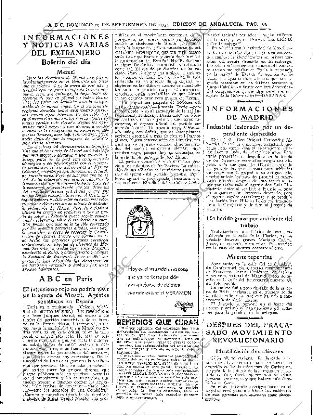 ABC SEVILLA 29-09-1935 página 31