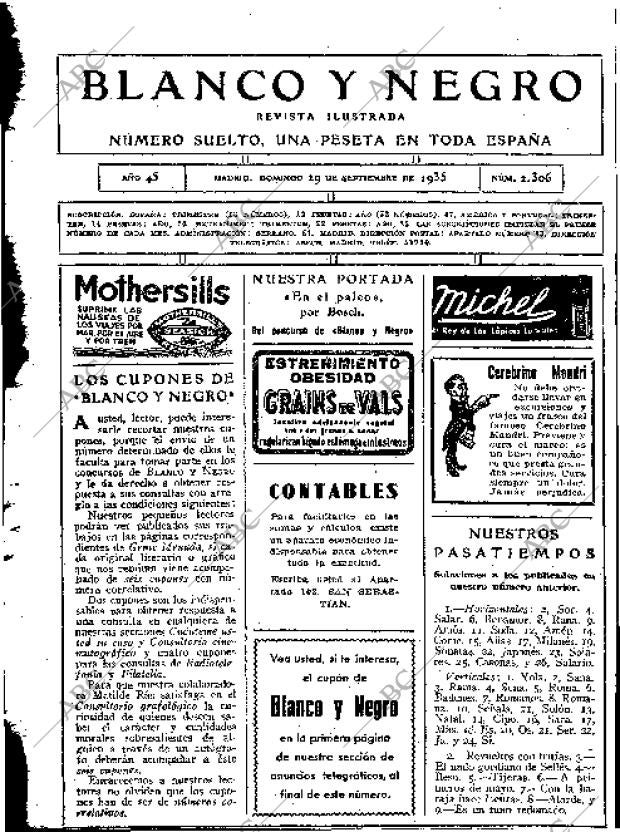 BLANCO Y NEGRO MADRID 29-09-1935 página 3