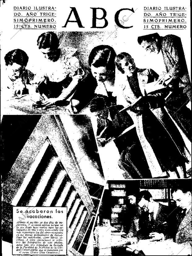 ABC SEVILLA 01-10-1935 página 1