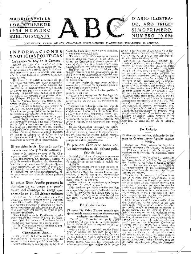 ABC SEVILLA 01-10-1935 página 15