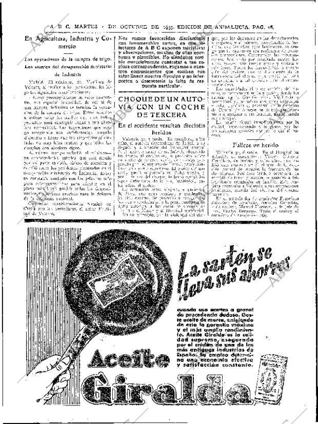 ABC SEVILLA 01-10-1935 página 16