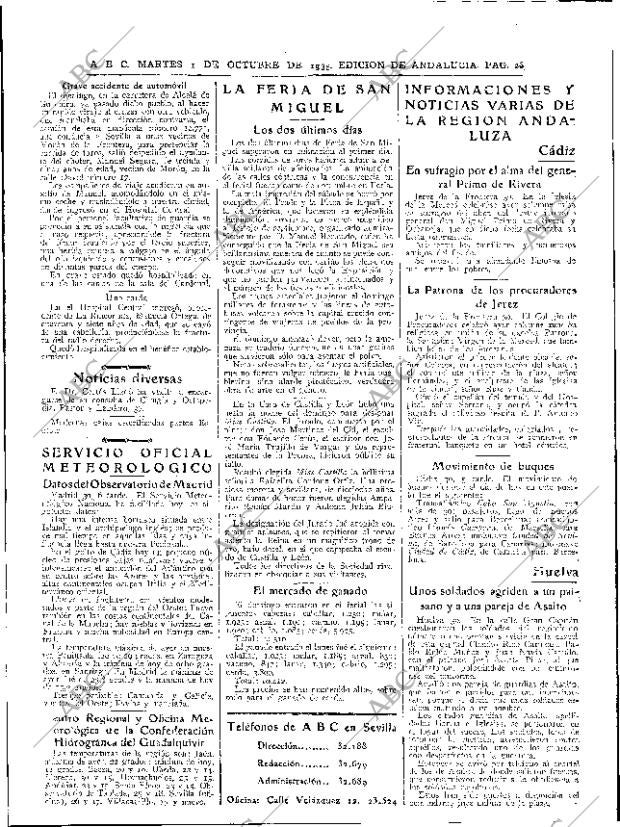 ABC SEVILLA 01-10-1935 página 26