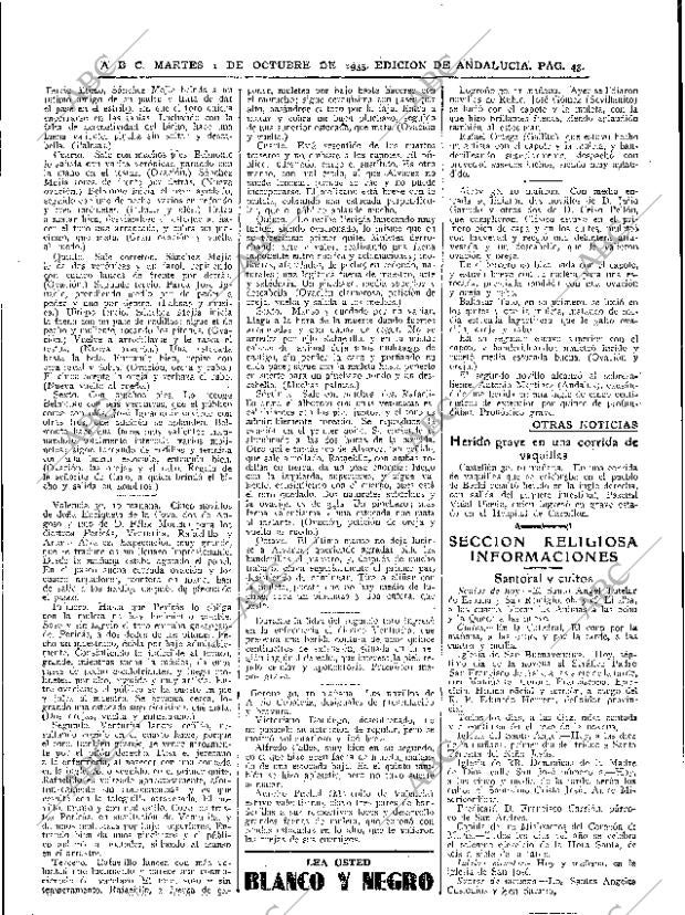 ABC SEVILLA 01-10-1935 página 43