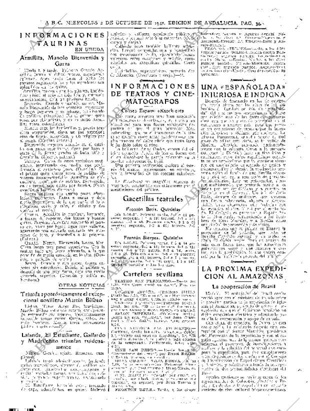 ABC SEVILLA 02-10-1935 página 32