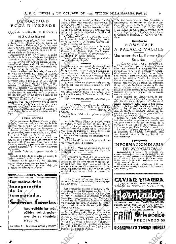 ABC MADRID 03-10-1935 página 35