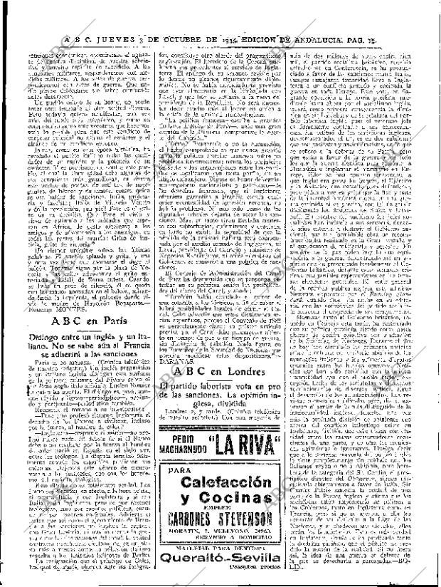 ABC SEVILLA 03-10-1935 página 19