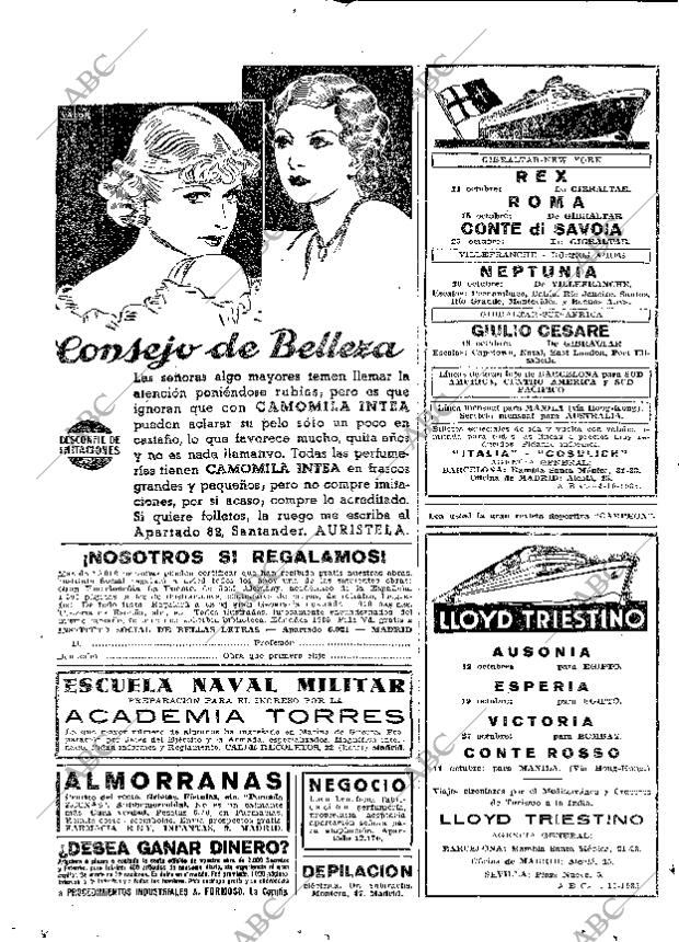 ABC MADRID 04-10-1935 página 2