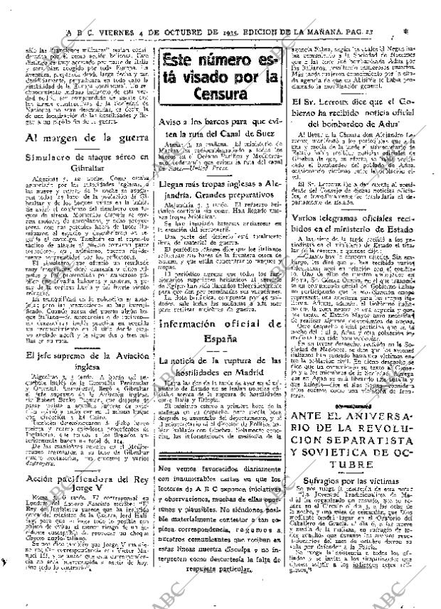 ABC MADRID 04-10-1935 página 23