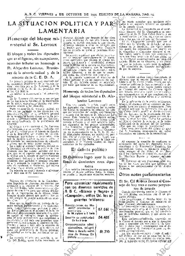 ABC MADRID 04-10-1935 página 25