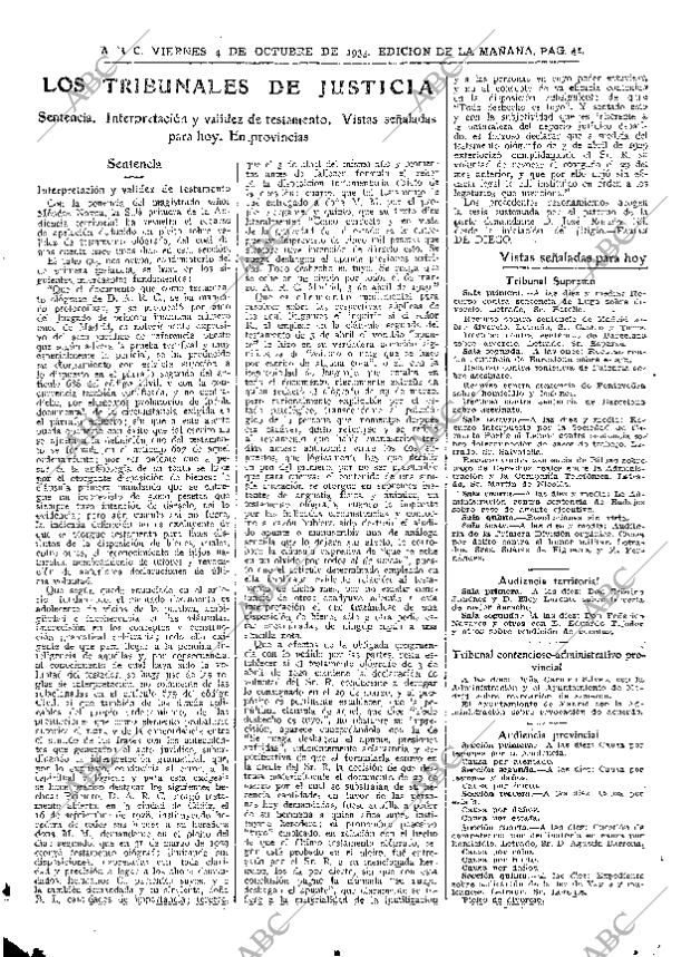 ABC MADRID 04-10-1935 página 41