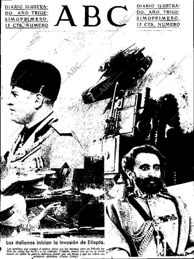 ABC SEVILLA 05-10-1935 página 1