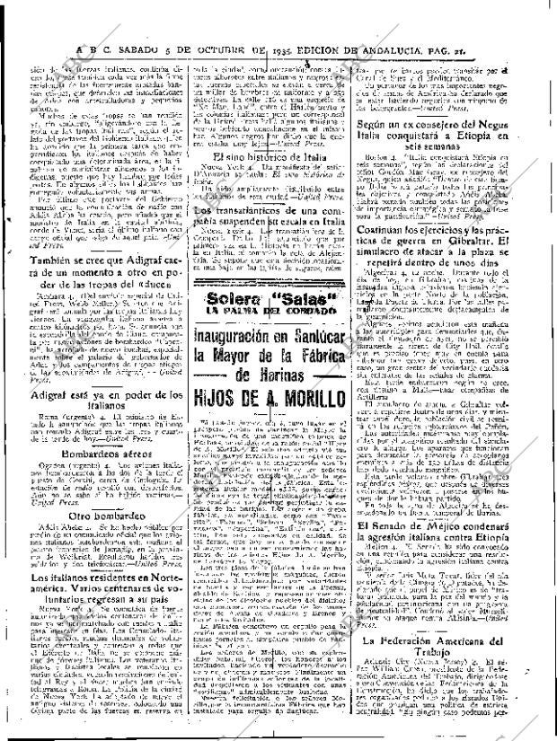 ABC SEVILLA 05-10-1935 página 21