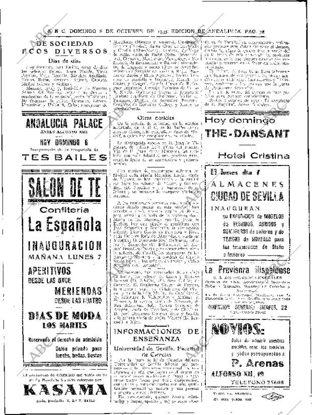 ABC SEVILLA 06-10-1935 página 36