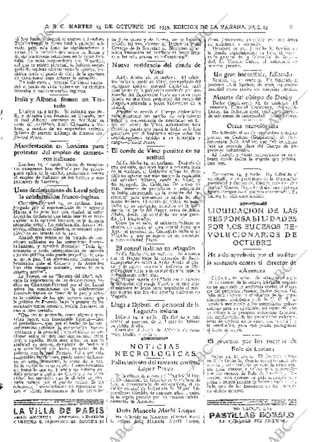ABC MADRID 15-10-1935 página 19