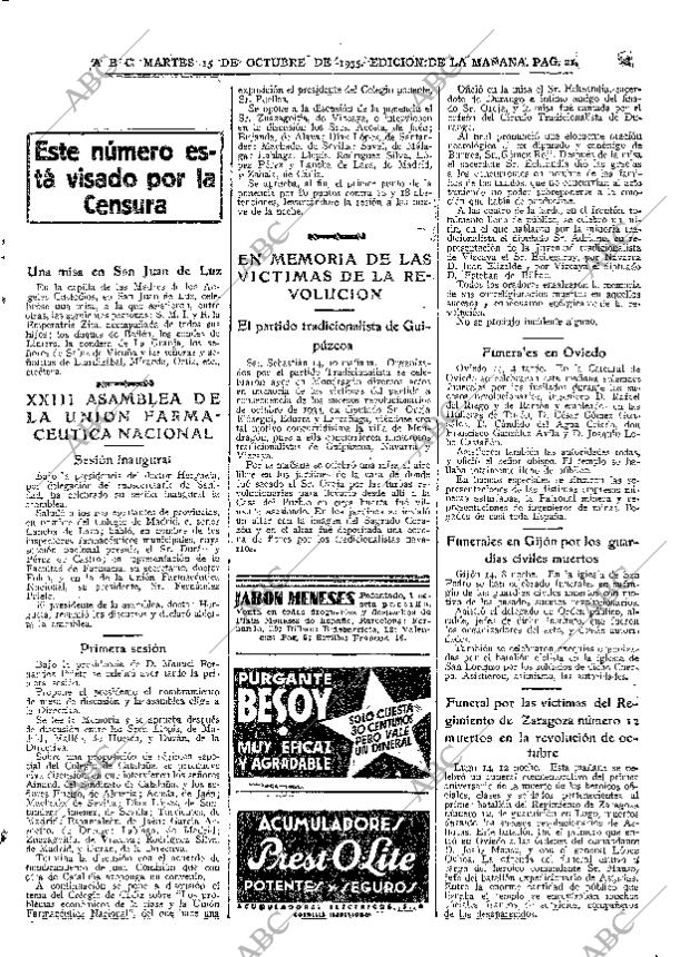 ABC MADRID 15-10-1935 página 21