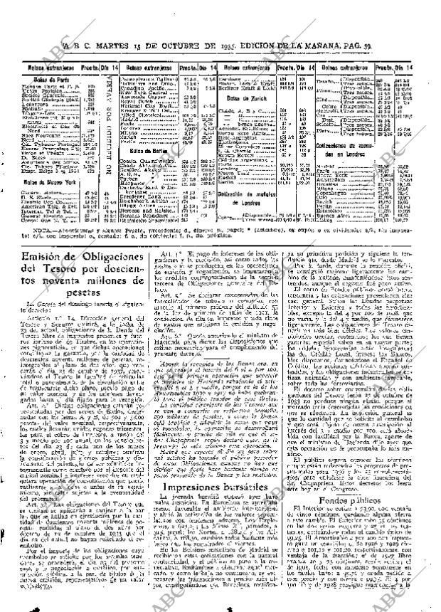 ABC MADRID 15-10-1935 página 39