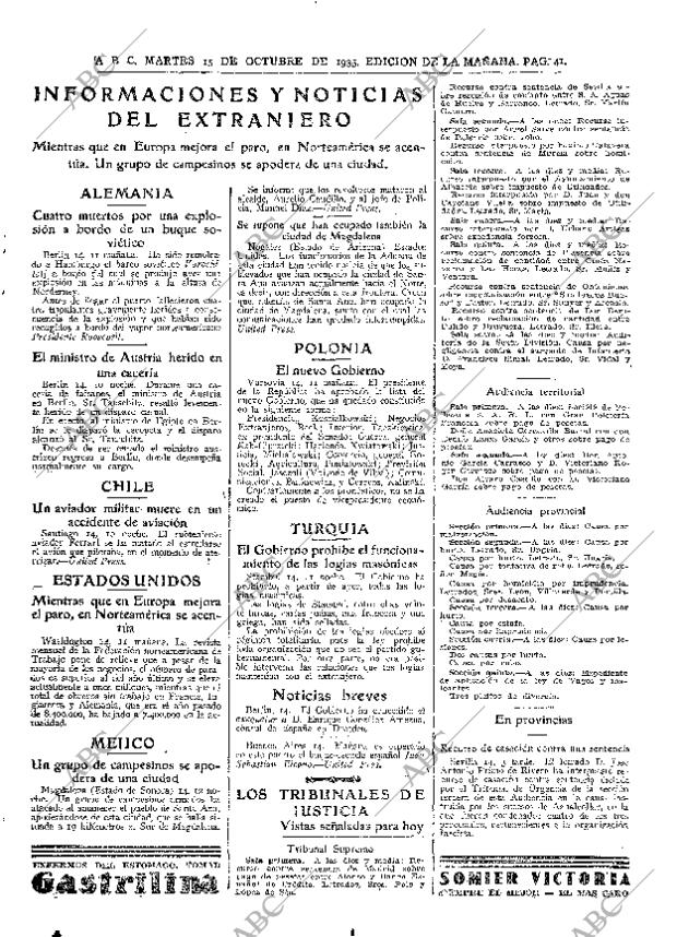 ABC MADRID 15-10-1935 página 41