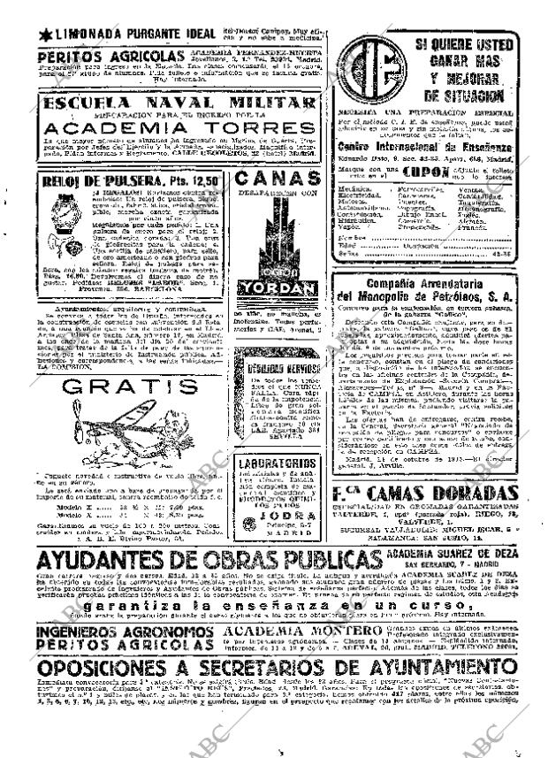 ABC MADRID 15-10-1935 página 57